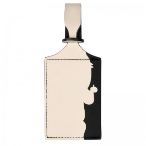 Akcesoria Męskie Longchamp LGP Travel Luggage tag Leather Paper | PL7134PJ