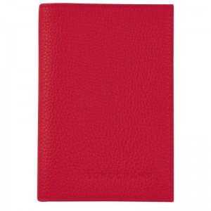 Akcesoria Męskie Longchamp Le FoulonnÉ Passport cover Leather Love | PL7124QM