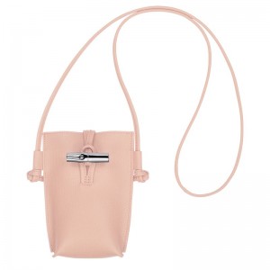 Etui Damskie Longchamp Le Roseau 1 Leather Ballerina | PL8382PJ