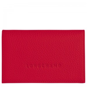 Etui na Karty Damskie Longchamp Le FoulonnÉ Leather Love | PL8519PJ