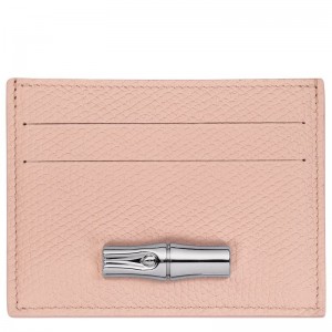 Etui na Karty Damskie Longchamp Le Roseau Leather Ballerina | PL8486PJ