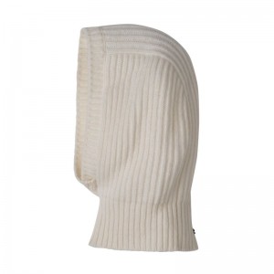 Kapelusz Damskie Longchamp Balaclava Knit Ecru | PL8196XY