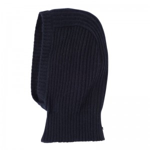 Kapelusz Damskie Longchamp Balaclava Knit Granatowe | PL7793IL