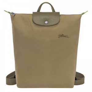 Plecaki Damskie Longchamp Le Pliage M Canvas Artichoke | PL8753JP