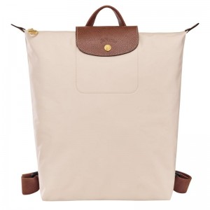 Plecaki Damskie Longchamp Le Pliage Original M Canvas Paper | PL8764NW