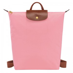 Plecaki Męskie Longchamp Le Pliage Original M Canvas Marshmallow | PL7572XY