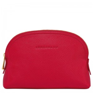 Pouches Damskie Longchamp Le FoulonnÉ Leather Love | PL8720JP