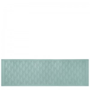 Stoles Damskie Longchamp Chevaux jacquard Wool Celadon | PL8083VR