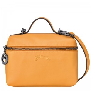 Torba Crossbody Damskie Longchamp Le Pliage Xtra XS Vanity Skórzane Morelowe | PL9016ZU