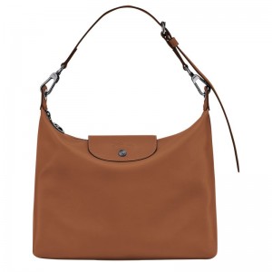 Torby Przez Ramię Damskie Longchamp Le Pliage Xtra M Hobo Leather Cognac | PL8885IL