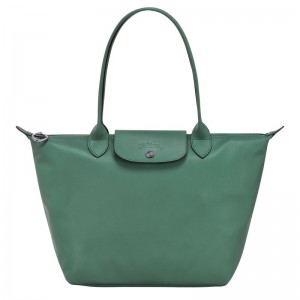 Torby Przez Ramię Damskie Longchamp Le Pliage Xtra M Tote Leather Sage | PL8845TC