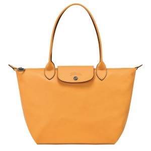 Torby Przez Ramię Damskie Longchamp Le Pliage Xtra M Tote Leather Morelowe | PL8841QM