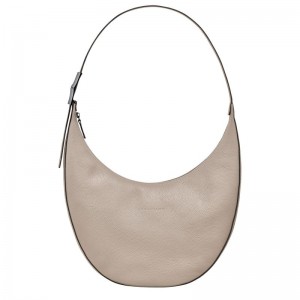 Torby Przez Ramię Damskie Longchamp Le Roseau Essential L Crossbody Leather Clay | PL8879FD