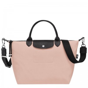 Torebka Damskie Longchamp Le Pliage Energy L Recycled canvas Nude | PL9233BE