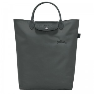 Torebka Damskie Longchamp Le Pliage Green M Tote Canvas Graphite | PL9240JP