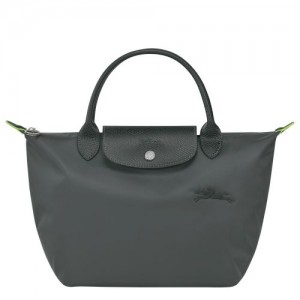 Torebka Damskie Longchamp Le Pliage Green S Recycled canvas Graphite | PL9053TC