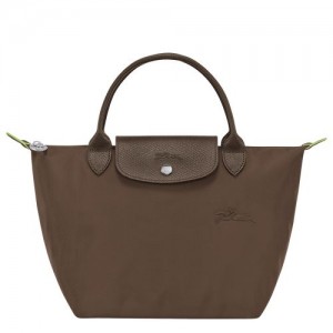 Torebka Damskie Longchamp Le Pliage Green S Recycled canvas Terra | PL9051EB