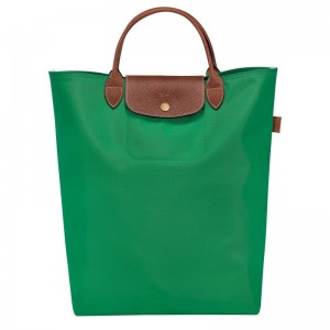 Torebka Damskie Longchamp Le Pliage Original M Tote Canvas Zielone | PL9248OK