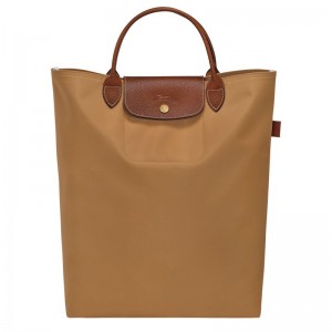 Torebka Damskie Longchamp Le Pliage Original M Tote Canvas Fawn | PL9246AH