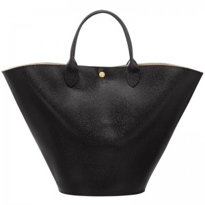 Torebka Damskie Longchamp Épure XL Tote Leather Czarne | PL9142AH