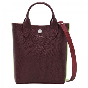 Torebka Damskie Longchamp Épure XS Tote Leather Bordowe | PL9184XY