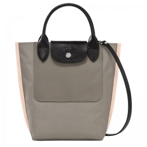 Torebka Męskie Longchamp Cabas XS Tote Canvas Turtledove | PL7471KO