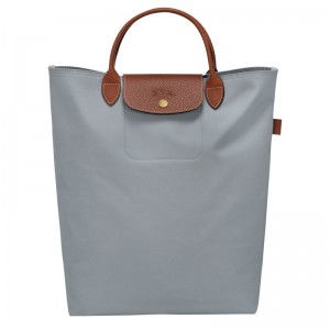 Torebka Męskie Longchamp Le Pliage Original M Tote Canvas Steel | PL7507LI