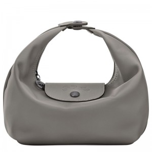 Torebki Małe Damskie Longchamp Le Pliage Xtra XS Handbag Leather Turtledove | PL9289ZU