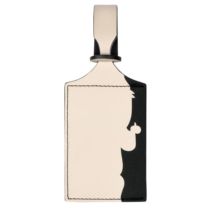 Akcesoria Damskie Longchamp LGP Travel Luggage tag Leather Paper | PL8236ZU