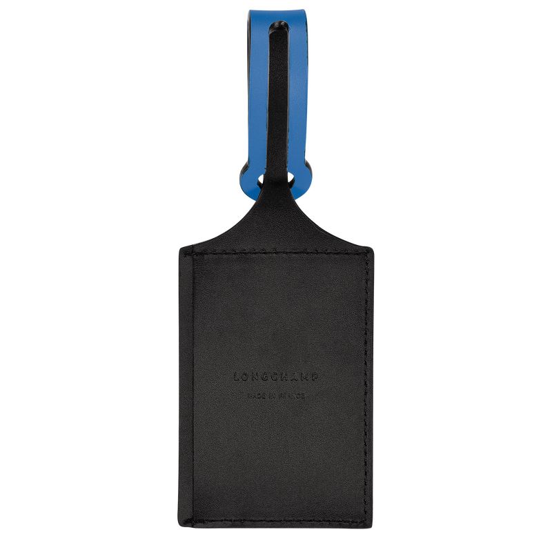 Akcesoria Damskie Longchamp LGP Travel Luggage tag Leather Cobalt | PL8234KO