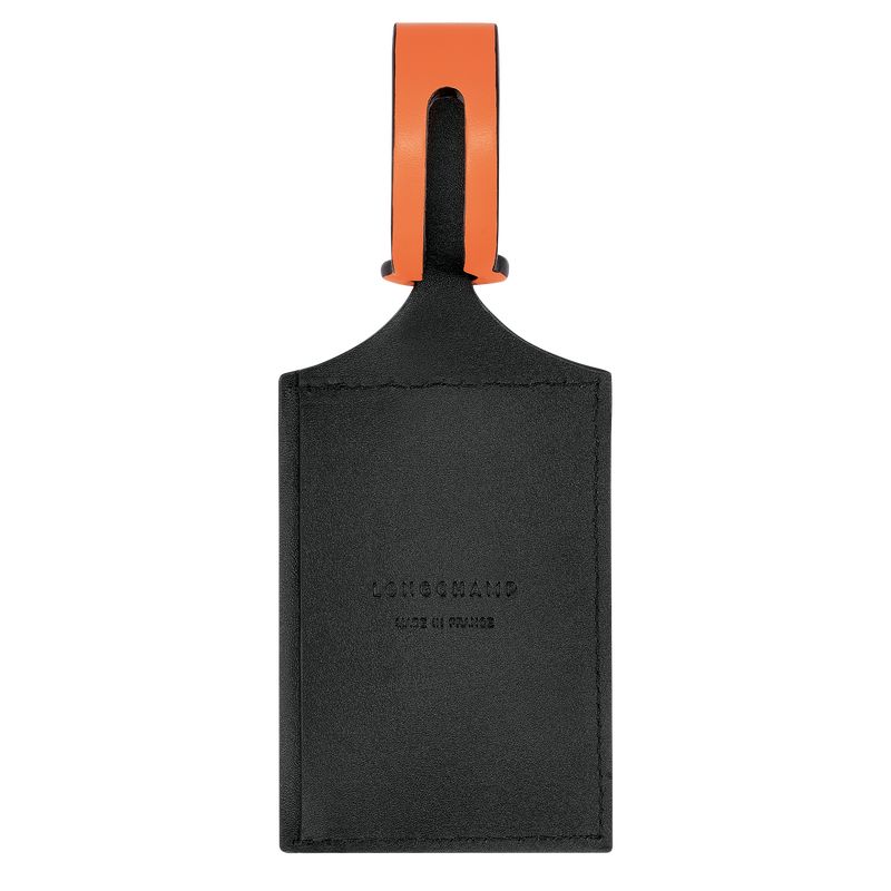 Akcesoria Męskie Longchamp LGP Travel Luggage tag Leather Pomarańczowe | PL7130YX