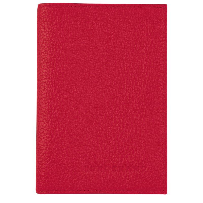 Akcesoria Męskie Longchamp Le FoulonnÉ Passport cover Leather Love | PL7124QM