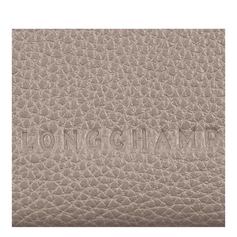 Etui na Karty Męskie Longchamp Le FoulonnÉ Leather Turtledove | PL7357NW