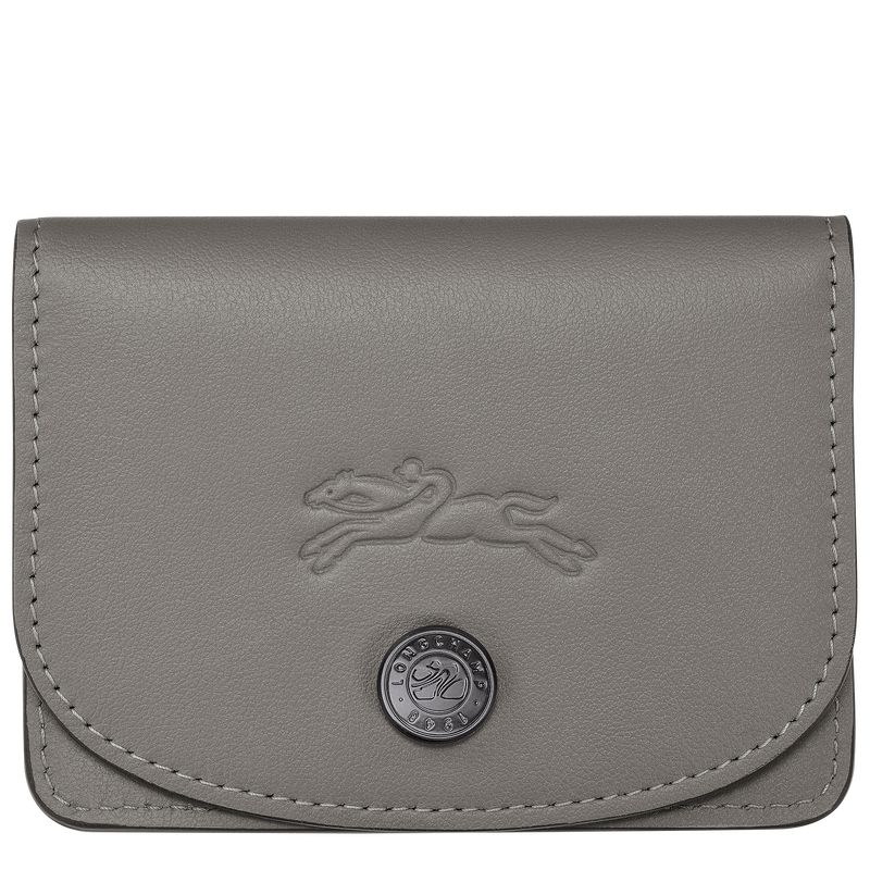 Etui na Karty Męskie Longchamp Le Pliage Xtra Leather Turtledove | PL7374AH