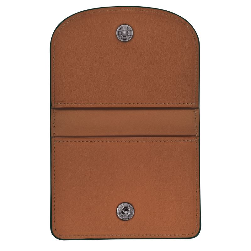 Etui na Karty Męskie Longchamp Le Pliage Xtra Leather Cognac | PL7372DF