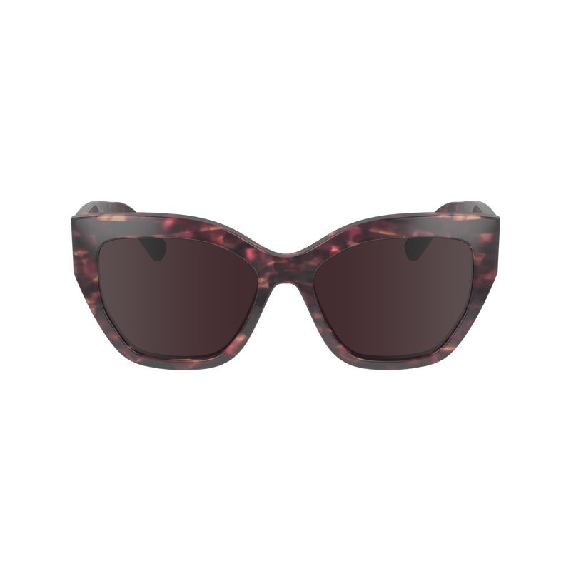 Okulary Przeciwsłoneczne Damskie Longchamp Fall-Winter 2023 Collection Acetate Czerwone | PL7927VR