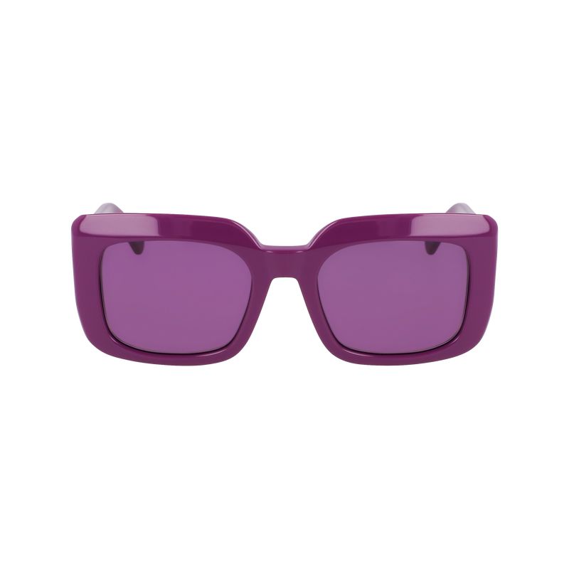 Okulary Przeciwsłoneczne Damskie Longchamp Acetate Violet | PL7923LI