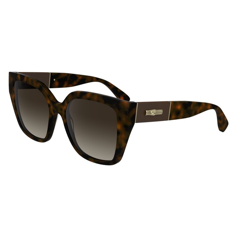 Okulary Przeciwsłoneczne Damskie Longchamp Acetate Ciemny | PL7909TC