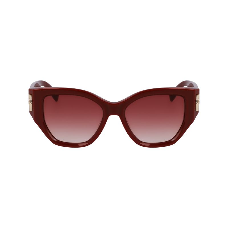 Okulary Przeciwsłoneczne Damskie Longchamp Acetate Brązowe | PL7908RV