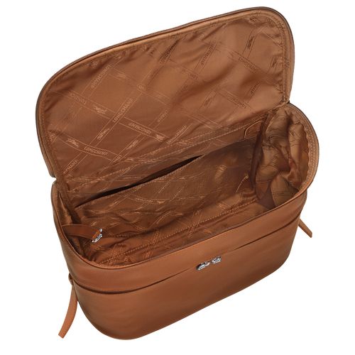 Plecaki Damskie Longchamp Le FoulonnÉ Leather Caramel | PL8744IL