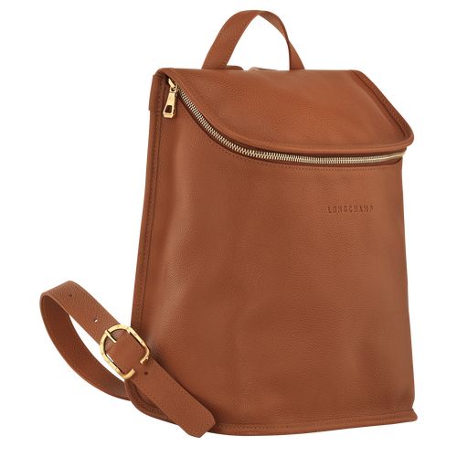 Plecaki Damskie Longchamp Le FoulonnÉ Leather Caramel | PL8742YX