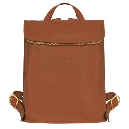 Plecaki Damskie Longchamp Le FoulonnÉ Leather Caramel | PL8742YX