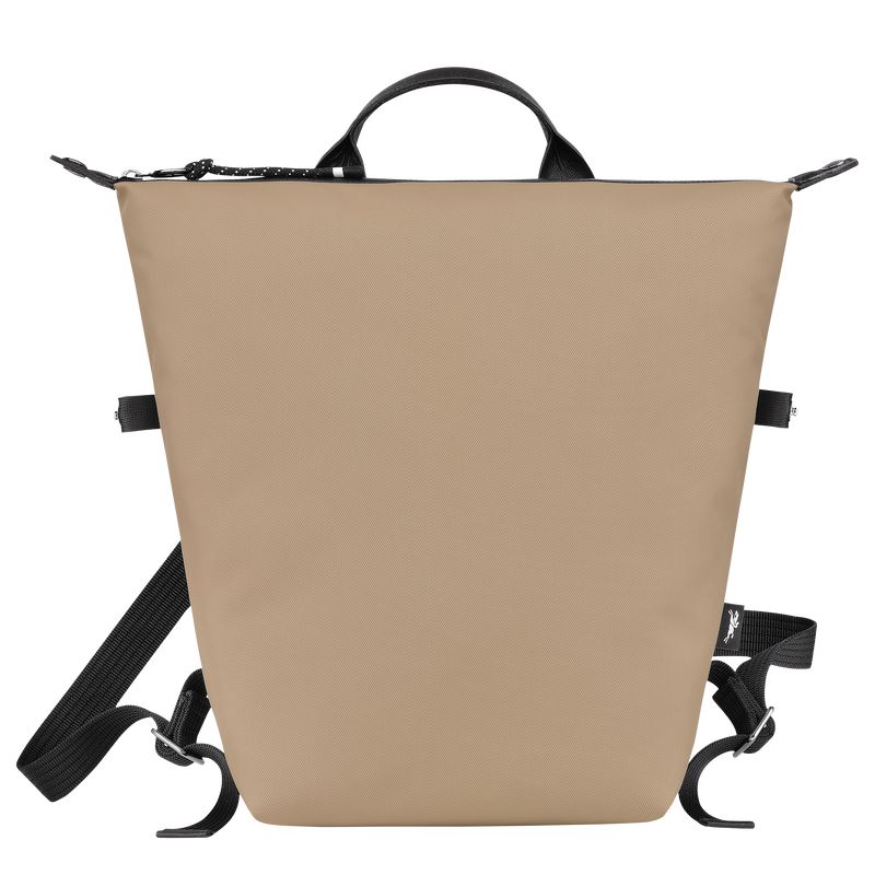 Plecaki Damskie Longchamp Le Pliage Energy L Recycled canvas Clay | PL8760BE