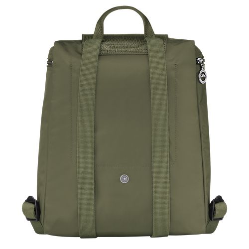 Plecaki Damskie Longchamp Le Pliage Green M Recycled canvas Forest | PL8738WN