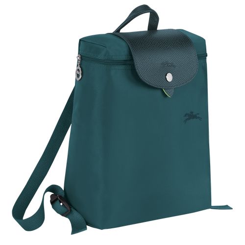 Plecaki Damskie Longchamp Le Pliage Green M Recycled canvas Paw | PL8734EB