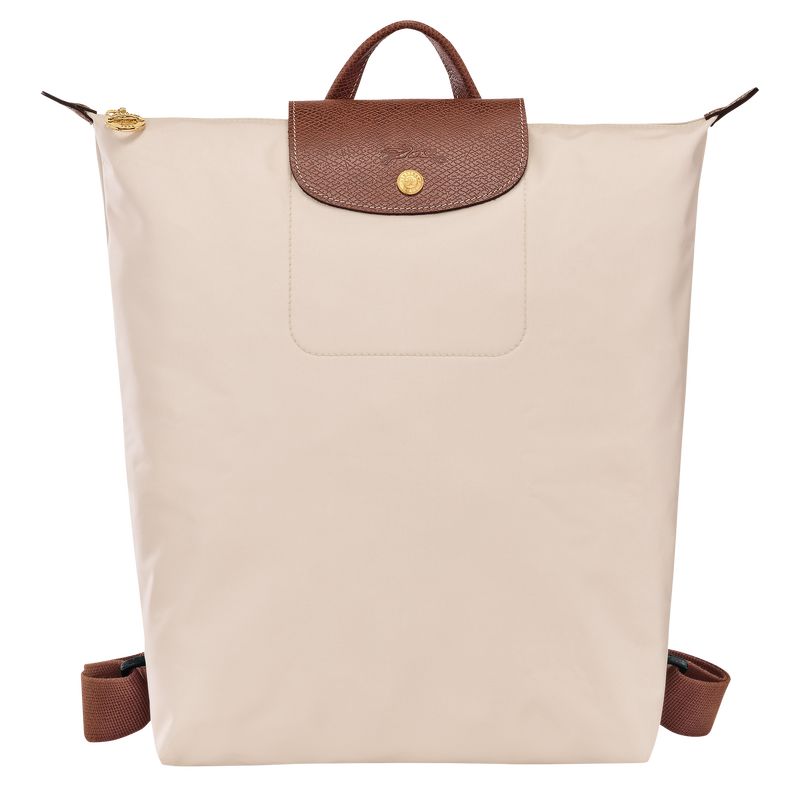 Plecaki Damskie Longchamp Le Pliage Original M Canvas Paper | PL8764NW