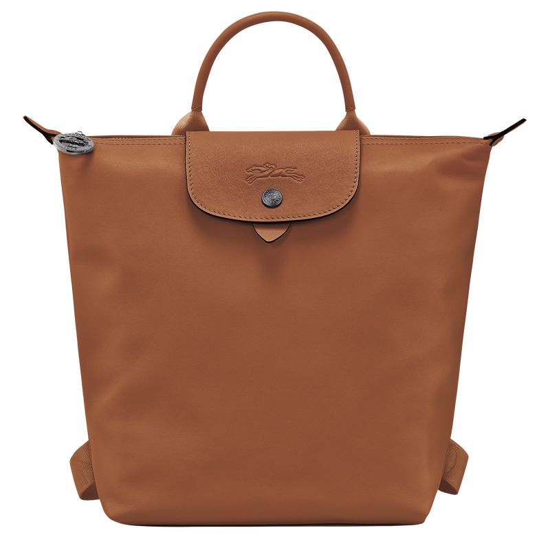 Plecaki Damskie Longchamp Le Pliage Xtra S Leather Cognac | PL8747AH