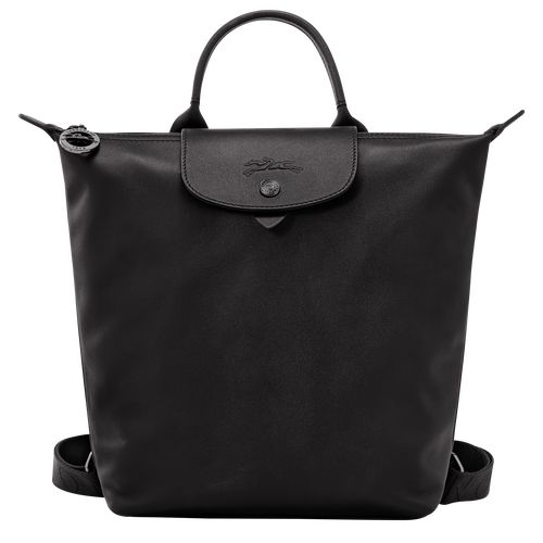 Plecaki Damskie Longchamp Le Pliage Xtra S Leather Czarne | PL8743UZ