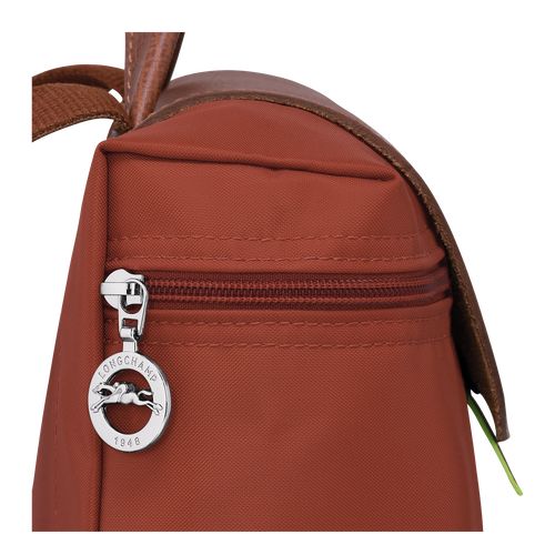 Plecaki Męskie Longchamp Le Pliage Green M Recycled canvas Chestnut | PL7542WN