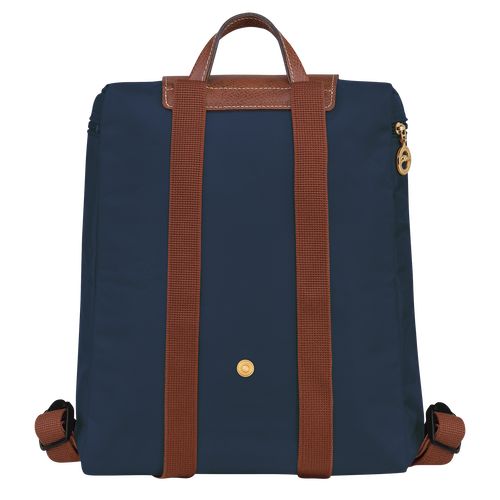 Plecaki Męskie Longchamp Le Pliage Original M Recycled canvas Granatowe | PL7535YX